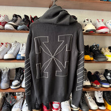 Load image into Gallery viewer, Off White Knit Hoodie Size M
