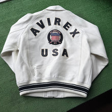 Load image into Gallery viewer, Avirex Leather Jacket Size L
