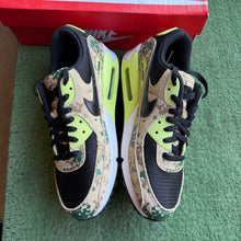 Load image into Gallery viewer, Nike Team Gold Light Lemon Air Max 90s Size 8
