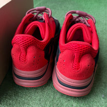 Load image into Gallery viewer, Adidas Yeezy Hi-Res Red 700s Size 10.5
