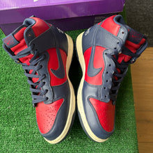 Load image into Gallery viewer, Nike SB Supreme By Any Means Necessary Navy High Dunks Size 10
