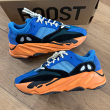 Load image into Gallery viewer, Adidas Yeezy Bright Blue 700s Size 7.5
