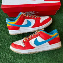 Load image into Gallery viewer, Nike Lebron Fruity Pebbles Low Dunks Size 7
