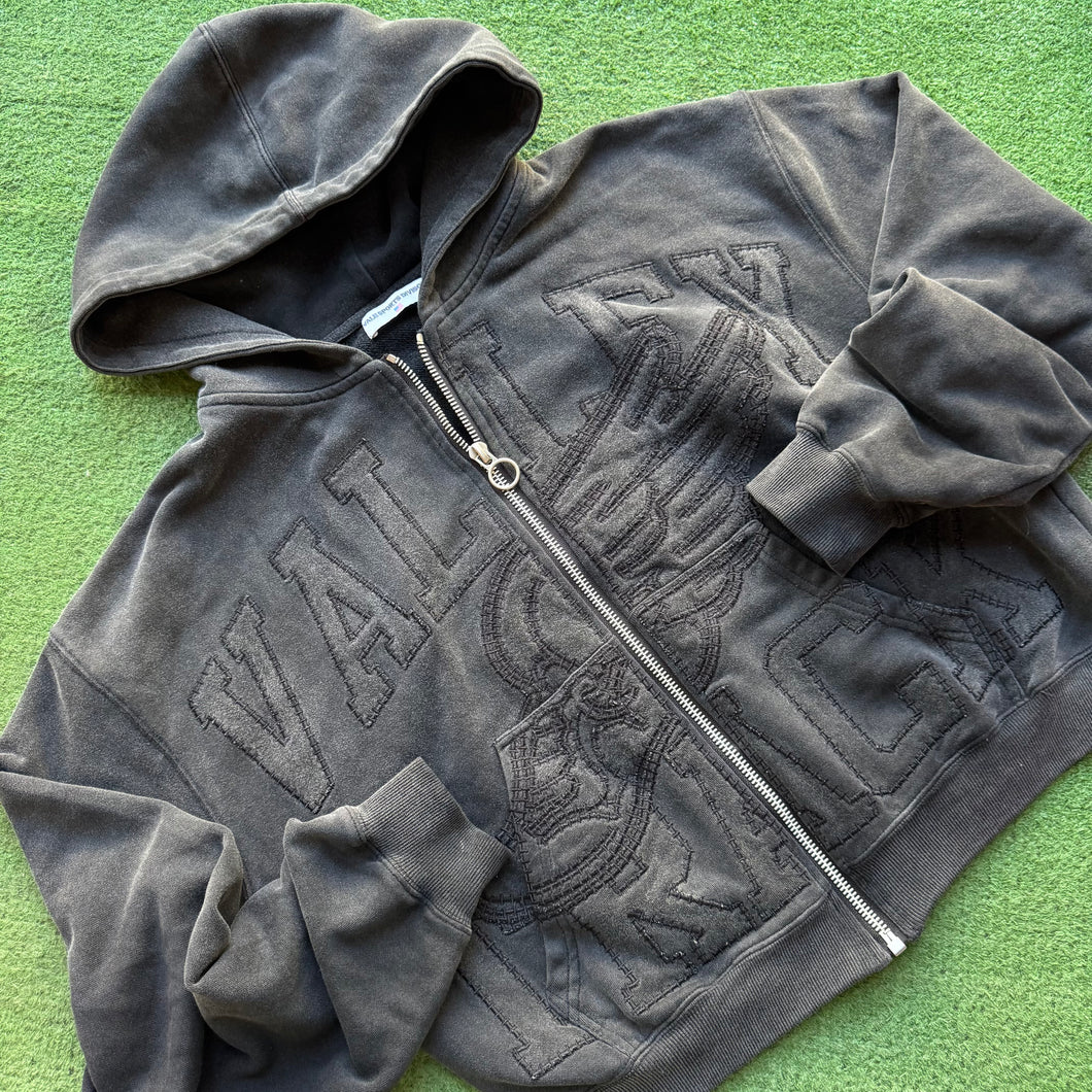 Vale Zip Up Hoodie Size M