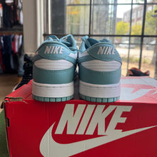 Load image into Gallery viewer, Nike Denim Turquoise Low Dunks Size 13
