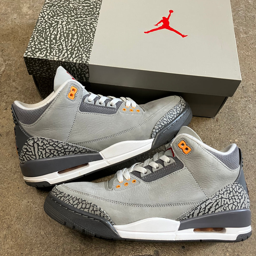 Jordan Cool Grey 3s Size 9.5