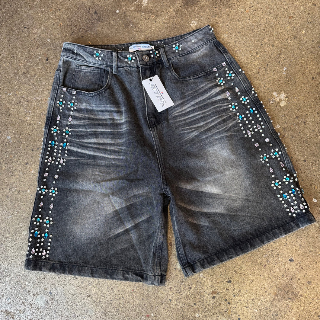 Vale Black Jean Shorts