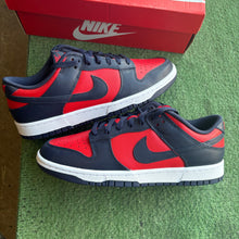Load image into Gallery viewer, Nike CO.JP University Red Obsidian Low Dunks Size 9
