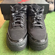 Load image into Gallery viewer, Jordan Black Cat 3s Size 7Y
