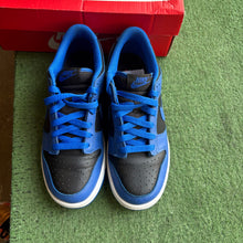 Load image into Gallery viewer, Nike Marina Blue Low Dunks Size 6Y
