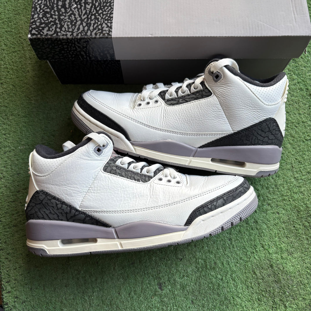 Jordan Cement Grey 3s Size 8