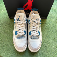 Load image into Gallery viewer, Jordan Military Blue 4s Size 9.5
