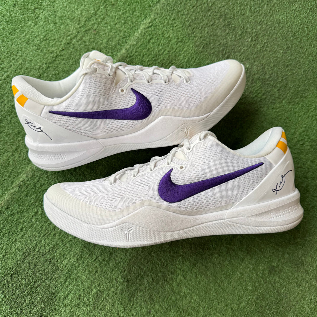 Nike Lakers Home Protro 8s Size 11