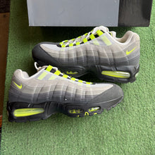 Load image into Gallery viewer, Nike Big Bubble Neon Air Max 95s Size 10.5
