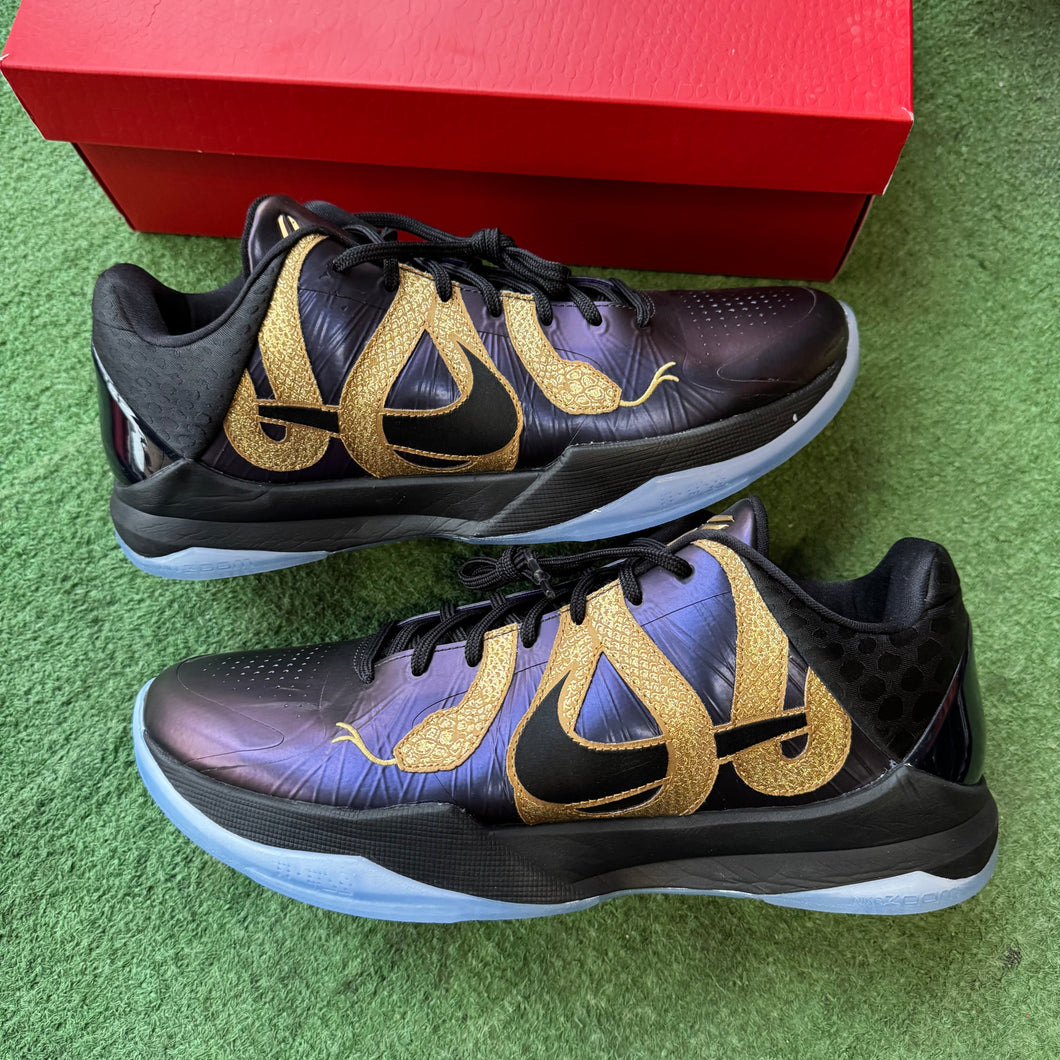 Nike Year of the Mamba Eggplant Protro 5s Size 11.5