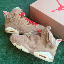 Load image into Gallery viewer, Jordan Travis Scott British Khaki 6s Size 8
