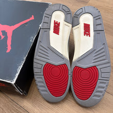 Load image into Gallery viewer, Jordan Reimagined White Cement 3s Size 10
