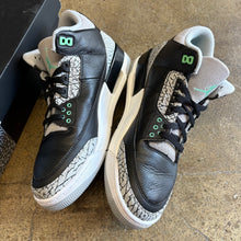 Load image into Gallery viewer, Jordan Green Glow 3s Size 10.5

