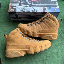 Load image into Gallery viewer, Jordan Wheat 9 Boots Size 11
