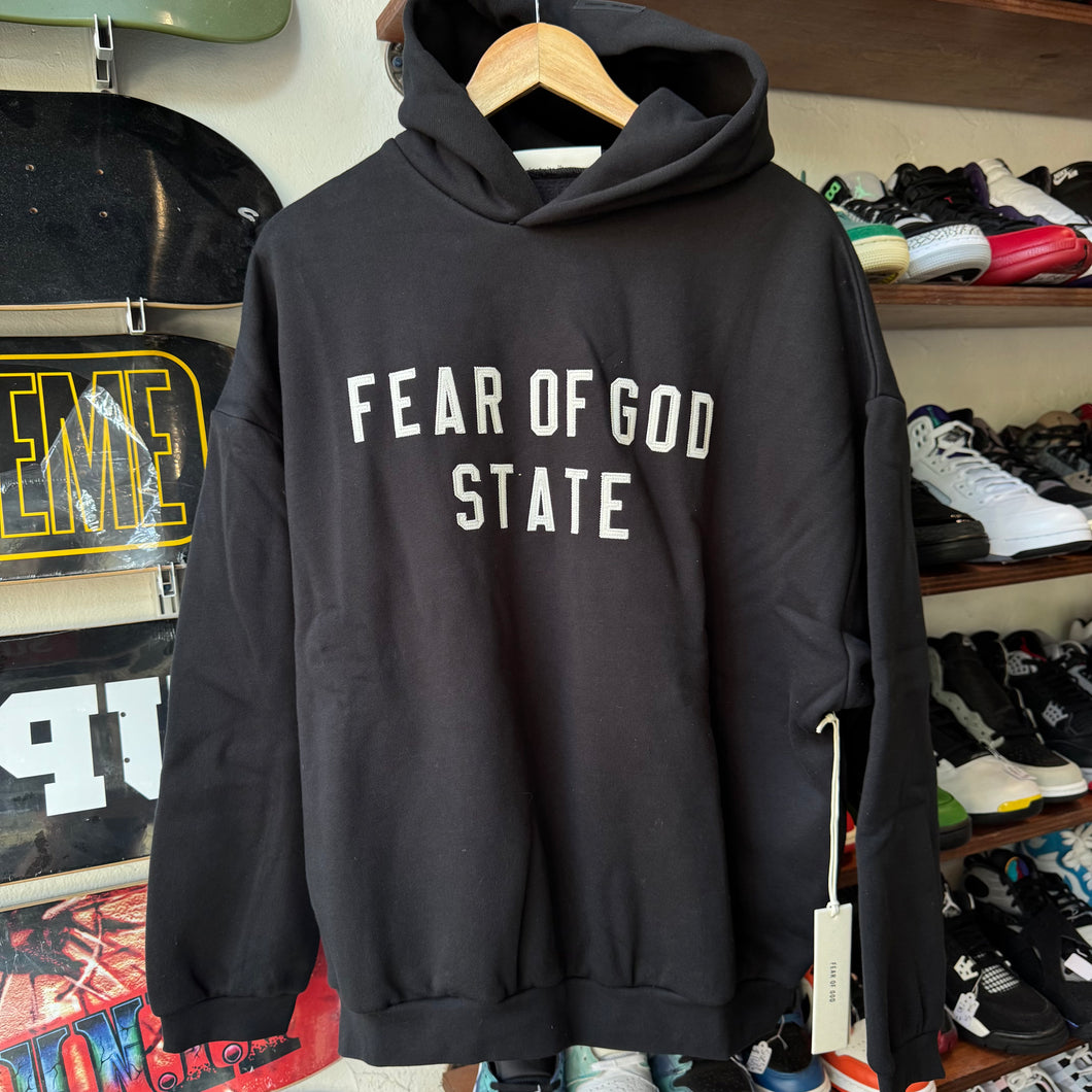 Fear of God State Black Hoodie