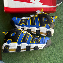 Load image into Gallery viewer, Nike Peace Love and Basketball Uptempos Size 11.5
