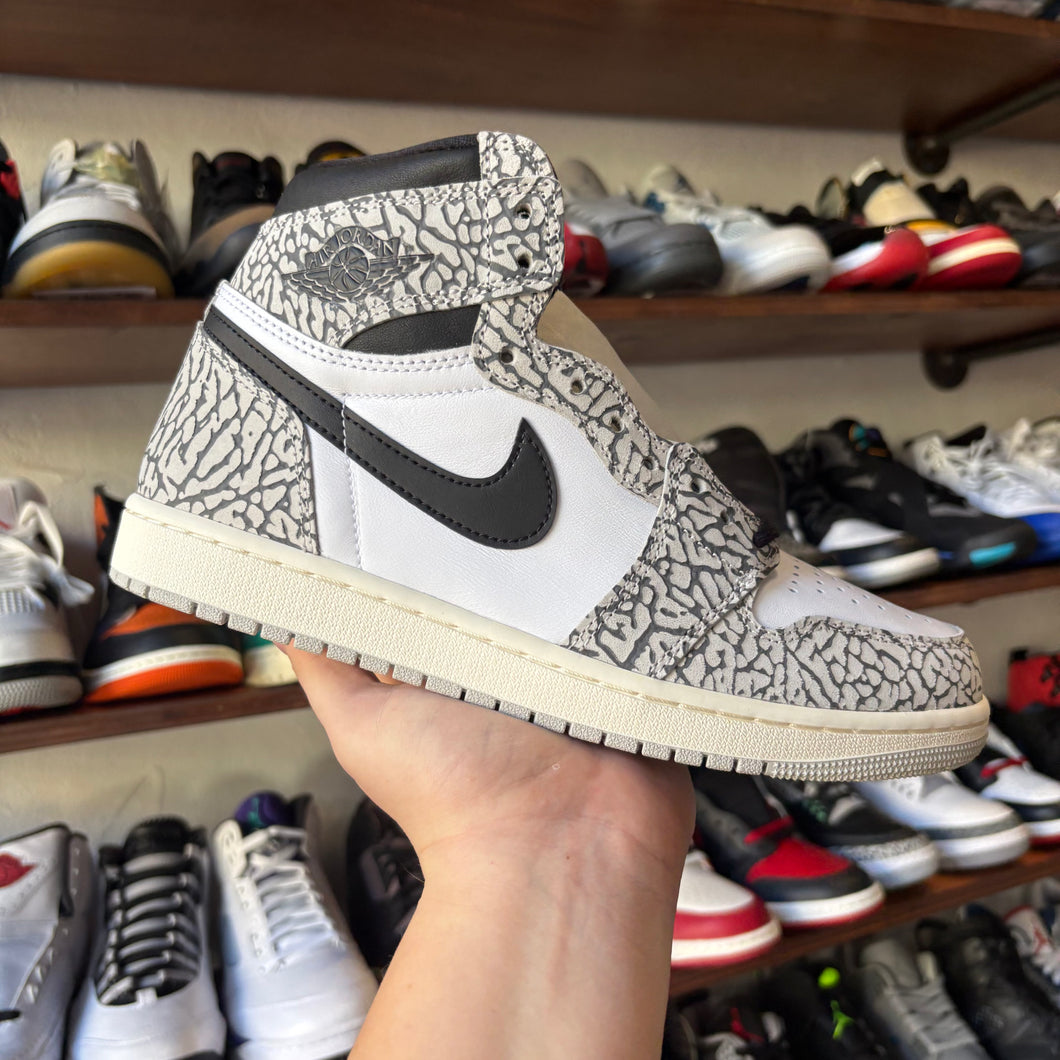 Jordan White Cement 1s Size 9.5