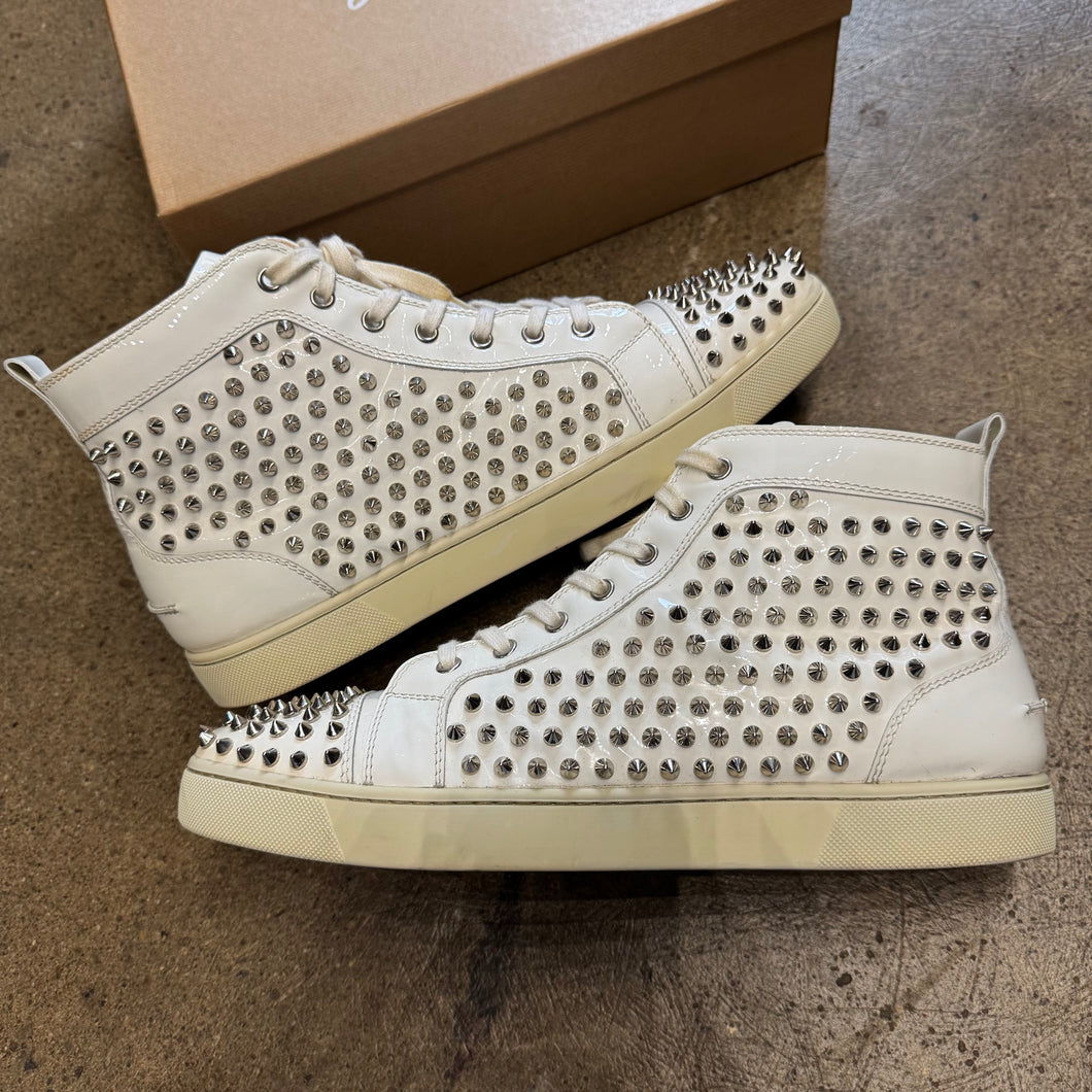 Red Bottom High Tops Size 45.5