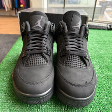 Load image into Gallery viewer, Jordan Black Cat 4s Size 10.5
