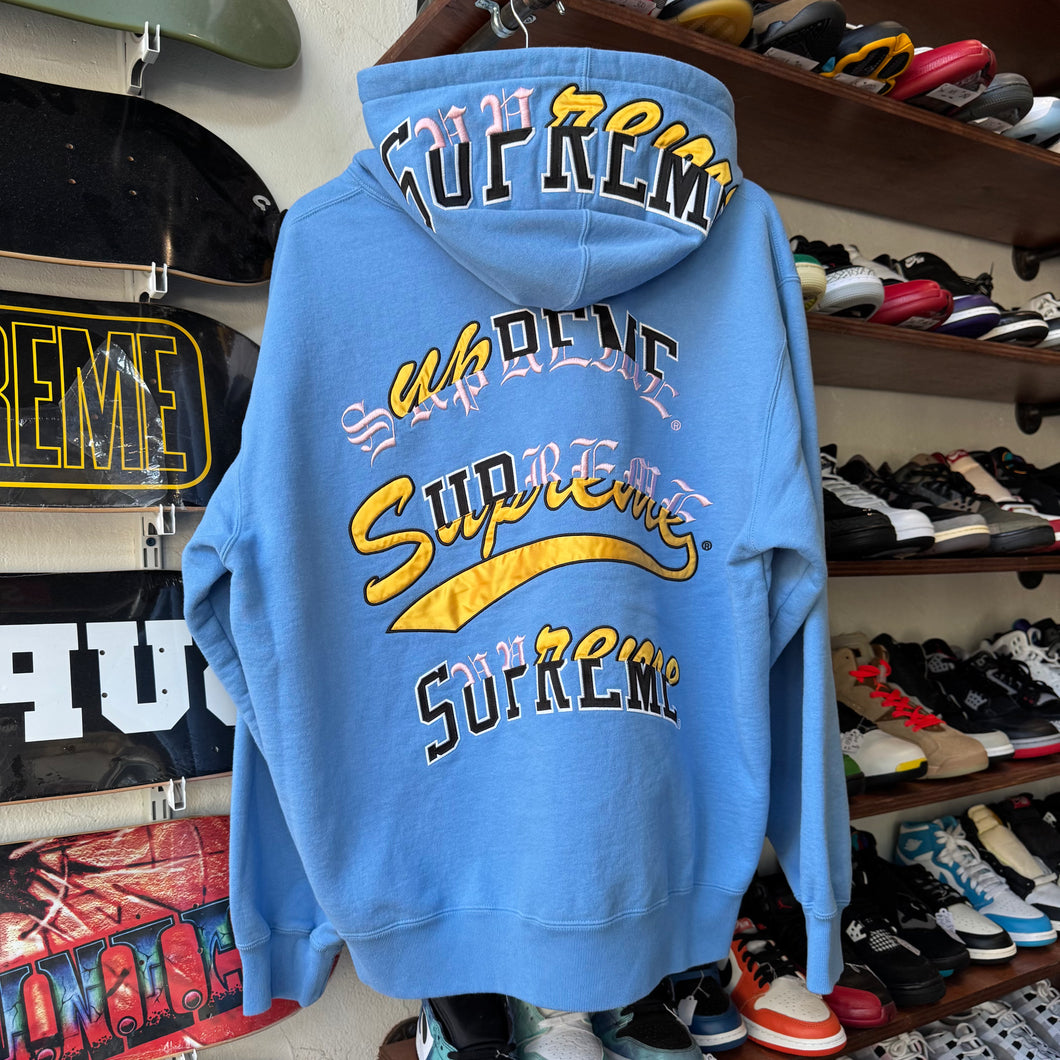 Supreme Multi Logo Hoodie Size L