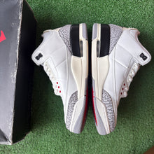 Load image into Gallery viewer, Jordan Reimagined White Cement 3s Size 9
