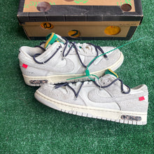 Load image into Gallery viewer, Nike Off White Lot 20 Low Dunks. Size 9.5. $140.
