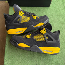 Load image into Gallery viewer, Jordan Yellow Thunder 4s Size 10.5
