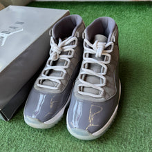 Load image into Gallery viewer, Jordan Cool Grey 11s Size 10.5
