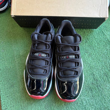 Load image into Gallery viewer, Jordan Bred Low 11s Size 9.5
