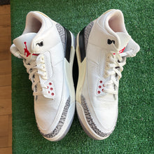 Load image into Gallery viewer, Jordan Reimagined White Cement 3s Size 10
