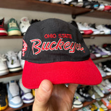 Load image into Gallery viewer, Vintage Ohio State Script Snapback Hat
