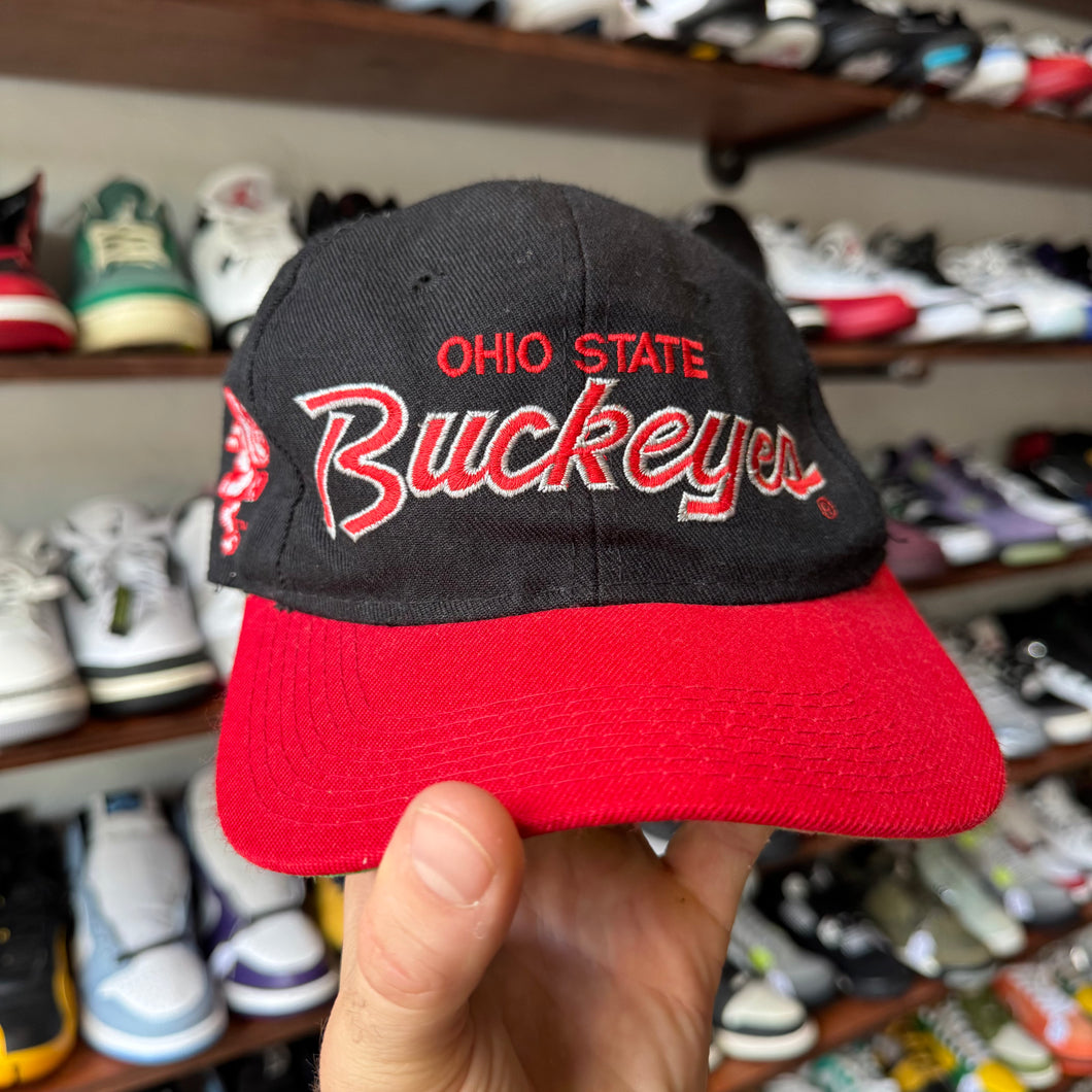 Vintage Ohio State Script Snapback Hat