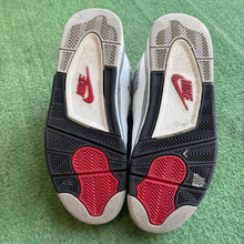 Load image into Gallery viewer, Jordan White Cement 4s Size 10
