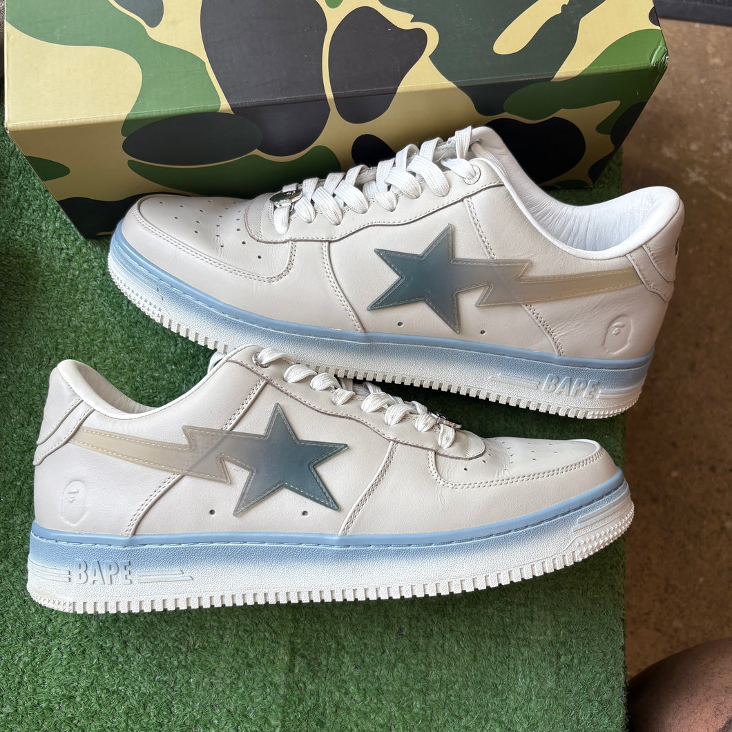 A Bathing Ape Beige Gradient Bapestas Size 13