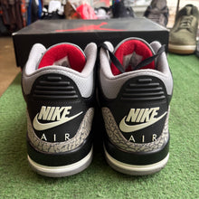 Load image into Gallery viewer, Jordan Black Cement 3s Size 10
