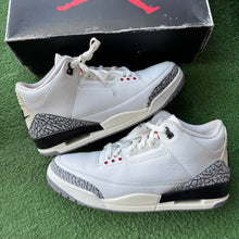 Load image into Gallery viewer, Jordan Reimagined White Cement 3s Size 11
