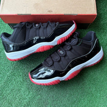 Load image into Gallery viewer, Jordan Bred 11 Lows Size 10.5

