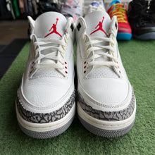 Load image into Gallery viewer, Jordan Reimagined White Cement 3s Size 9

