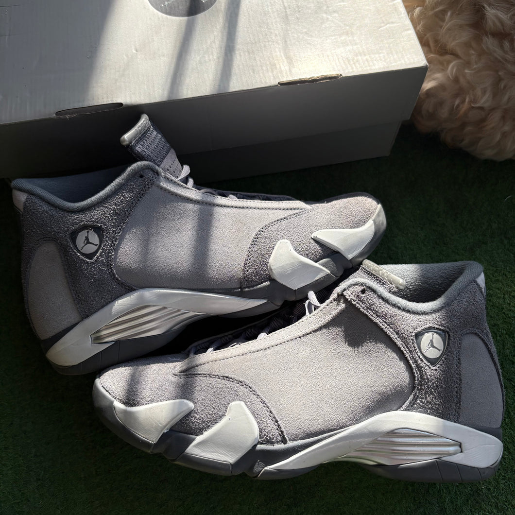 Jordan Flint Grey 14s Size 9