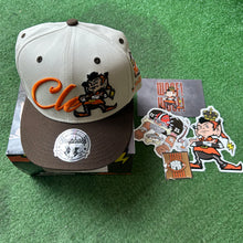 Load image into Gallery viewer, MCV x Lazi Custom Cleveland Browns Hat
