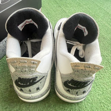 Load image into Gallery viewer, Jordan White Cement 4s Size 10

