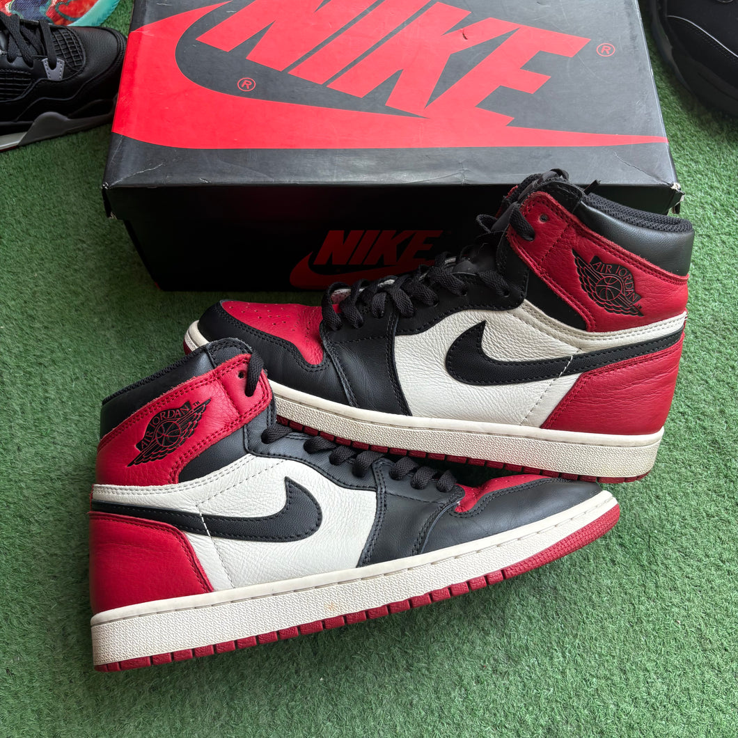 Jordan Bred Toe 1s Size 9