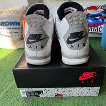 Load image into Gallery viewer, Jordan White Cement 4s Size 15
