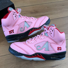 Load image into Gallery viewer, Jordan Awake NY Arctic Pink 5s Size 9.5
