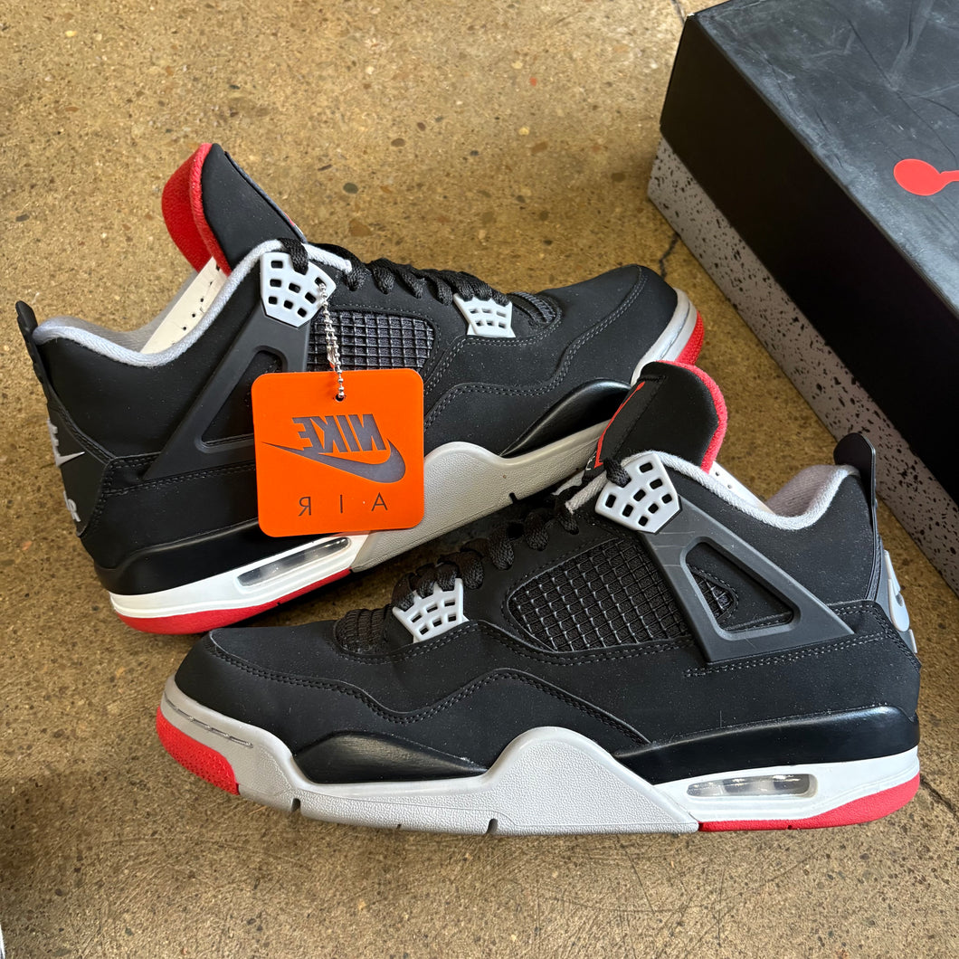 Jordan Bred 4s Size 11